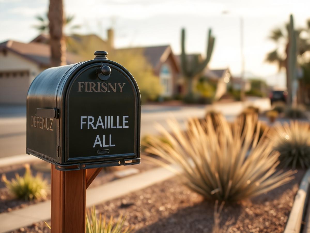 Suburban Southwest mailbox